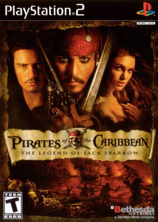 PS2 Pirates Of The Caribbean The Legend Of Jack Sparrow