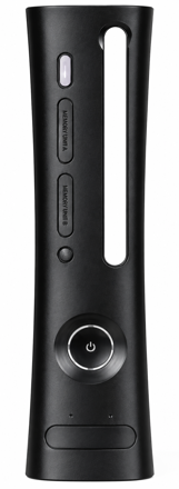 Xbox 360 Faceplate ČIERNY LESKLÝ