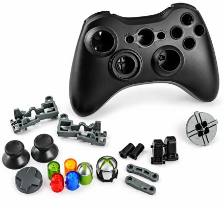 XBOX 360 OPRAVNÁ SADA PRE BEZDRÔTOVÝ OVLÁDAČ ČIERNY