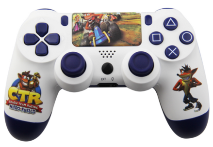 PS4 bezdrôtový ovládač Crash Bandicoot V2