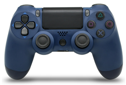 PS4 bezdrôtový ovládač matný tmavo modrý