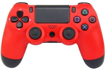 PS4 bezdrôtový ovládač  červený