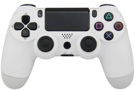 PS4 bezdrôtový ovládač  - biely
