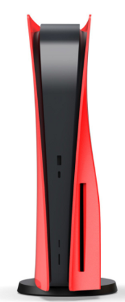 PS5 COLOR kryt konzoly - červený (drive version)