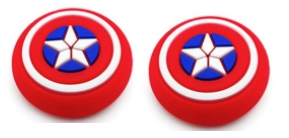 Silikónové klobúčiky ovládače PS5/PS4/PS3/Xbox One/Xbox series X Captain America