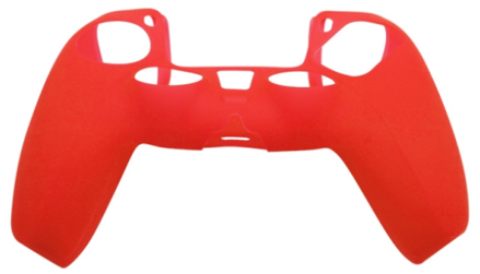 Silikónový obal pre ovládač PS5 - červený