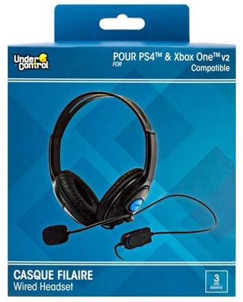 Slúchadlá headset pre PS4 / XBOX ONE