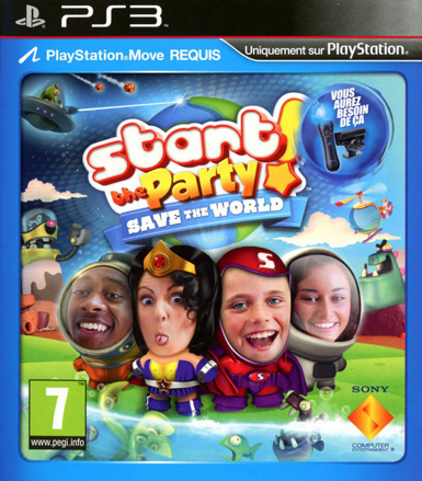 PS3 Start The Party Save The World