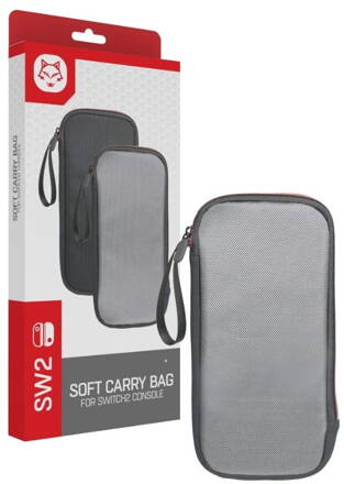Nintendo switch 2 pouzdro měkčené šedé Nintendo switch 2 pouzdro měkčené šedé