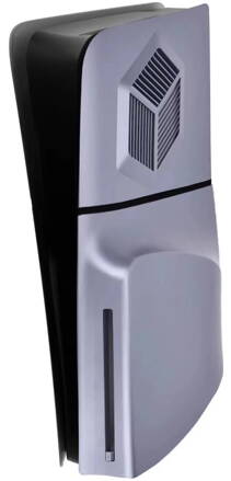 PS5 Slim Disk kryt konzoly Silver limited electroplated
