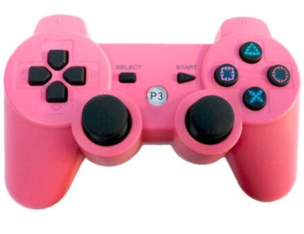 Ovládač PS3 Bluetooth ružový