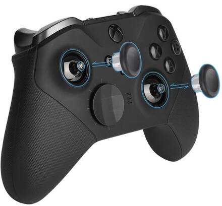 Sada 6-tich magnetických klobúčikov XBOX Elite 2 ovládače