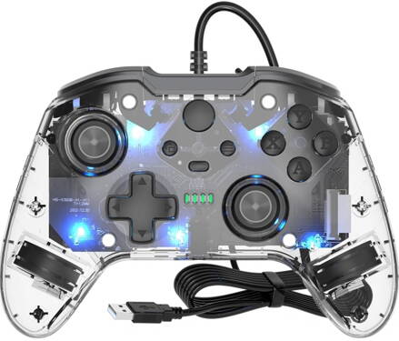 Káblový ovládač Crystal pre xbox Series X/S