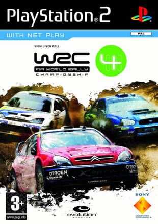 WRC 4 The Official Game of The FIA World Rally Championship PS2